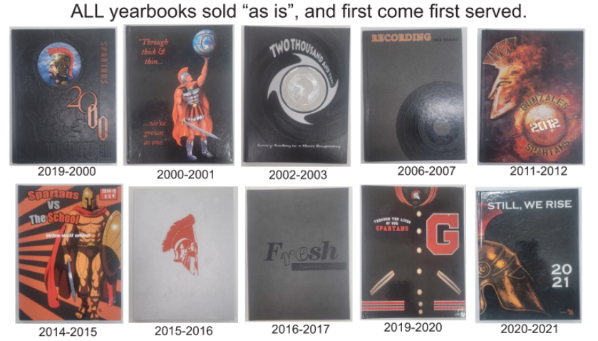 Old GHS Yearbooks for Sale