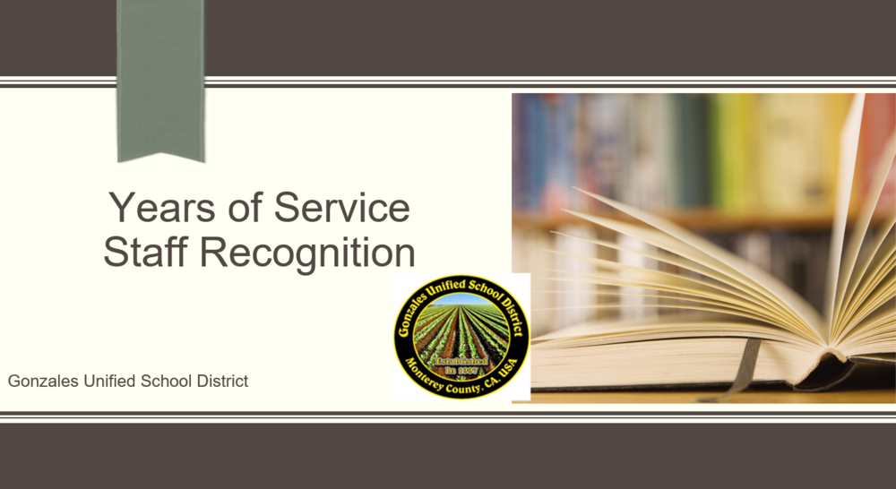 Years of Service Staff Recognition