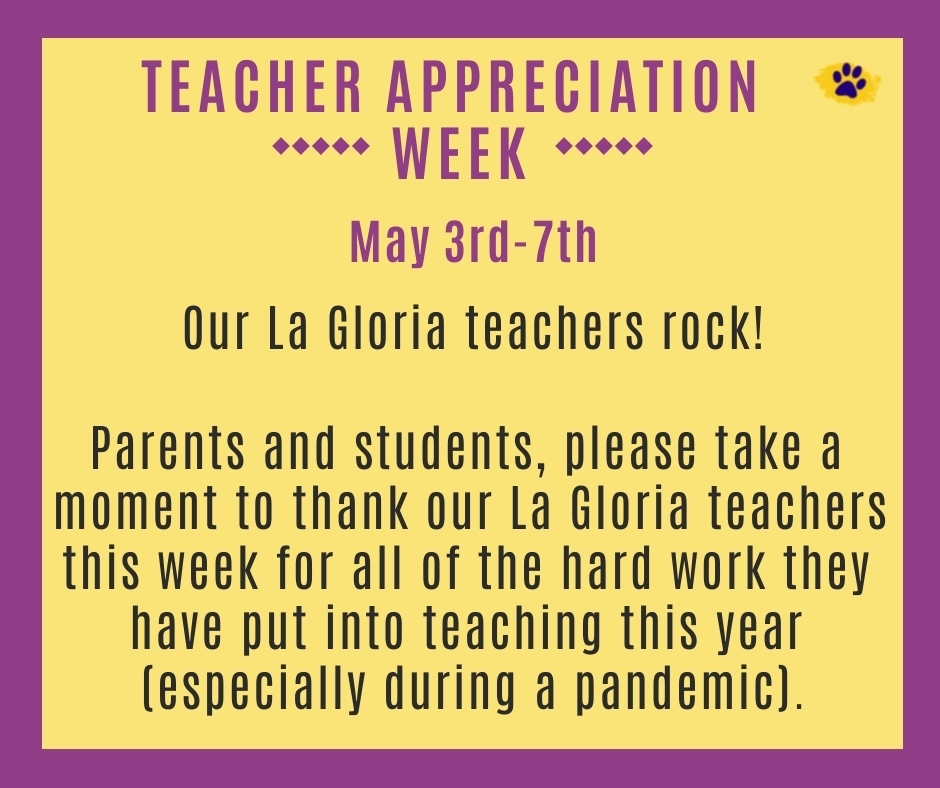 Teacher Appreciation Week