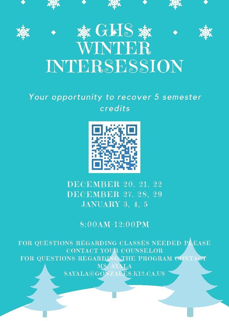 GHS Winter Intersession