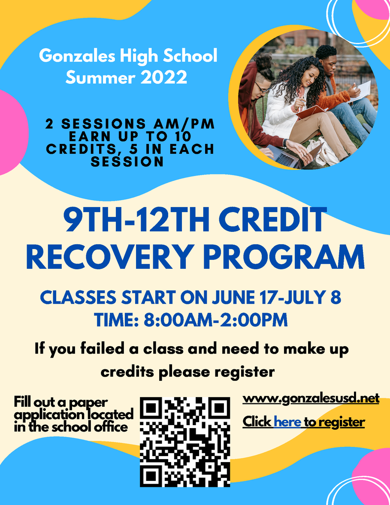 9th-12th Credit Recovery Program / Programa de recuperacion de credito grados 9-12