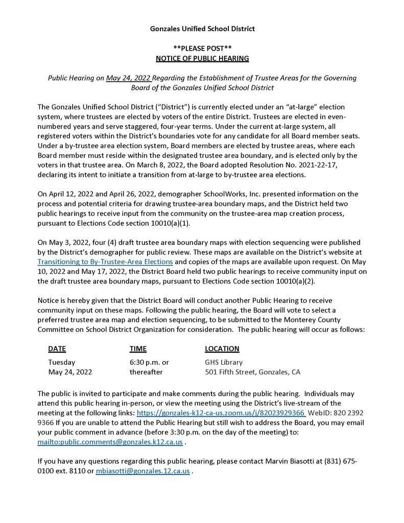 Public Hearing Notice #3 (final map) Transition of Elections 5.24.2022